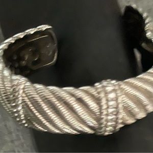 Judith Ripka sterling bracelet